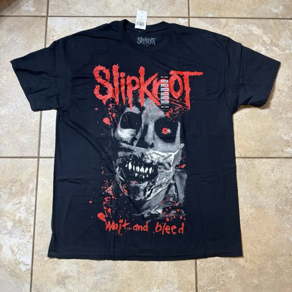 Slipknot Wait And Bleed T-Shirt 2-Sided Size X-LARGE New With Tags